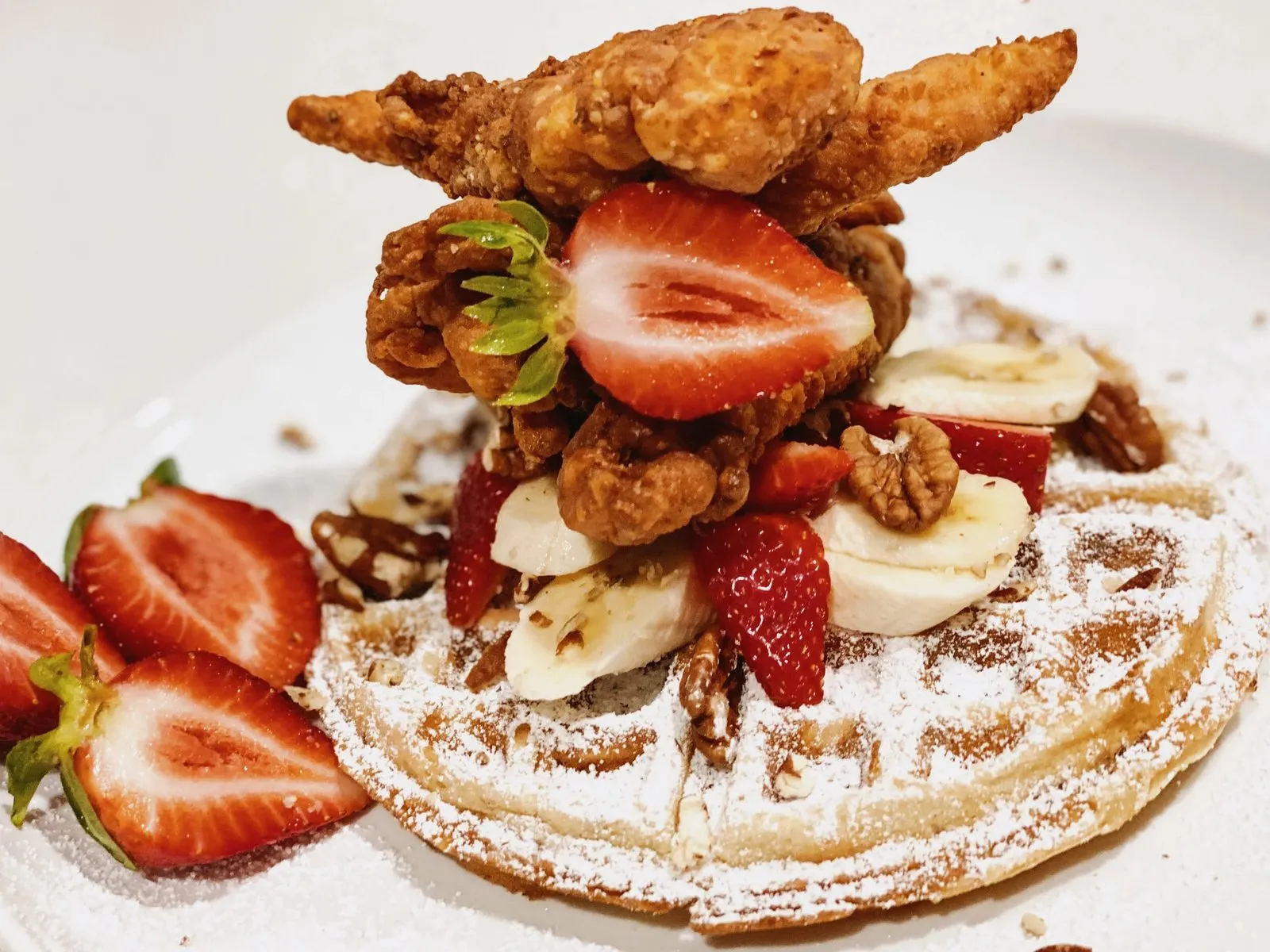 Chicken and waffles